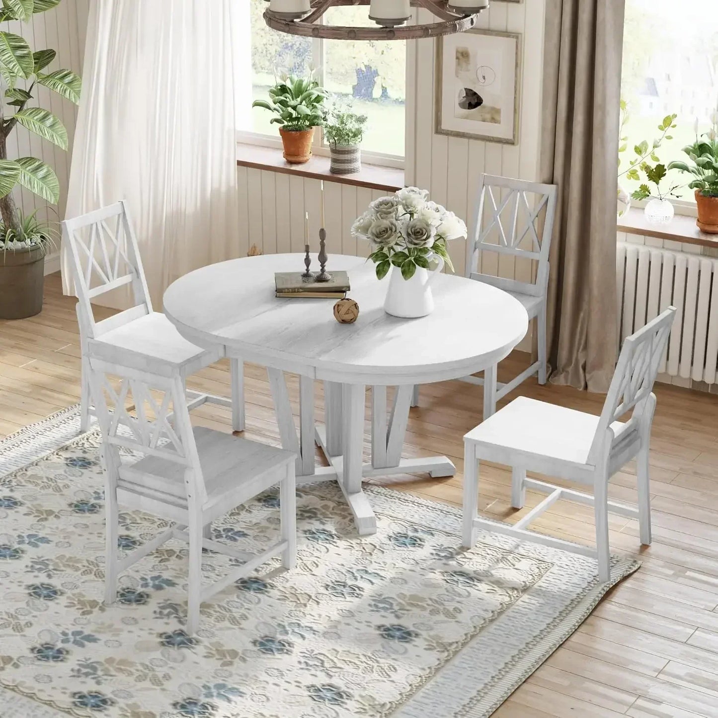 5-piece Wooden Dining Set