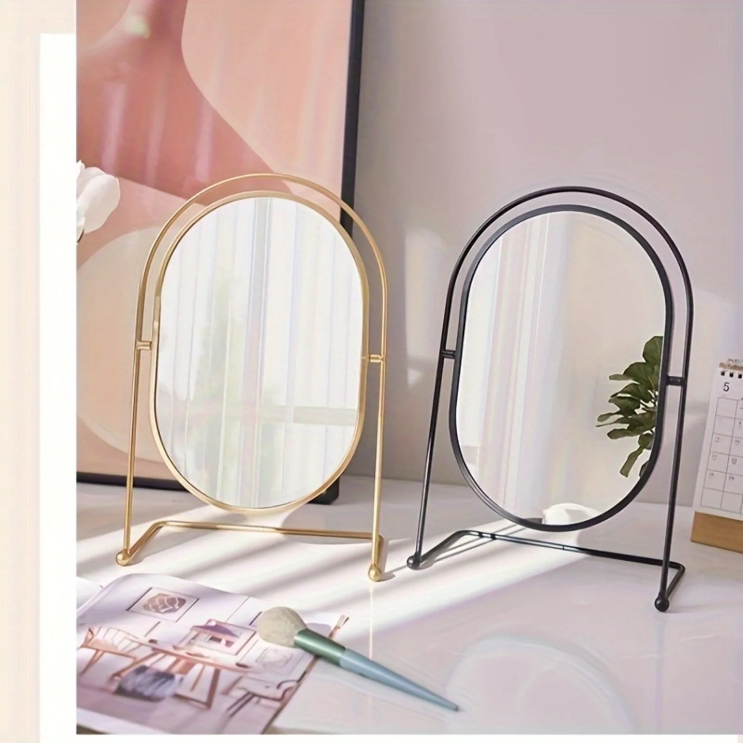 Oval Luxury Makeup Mirror