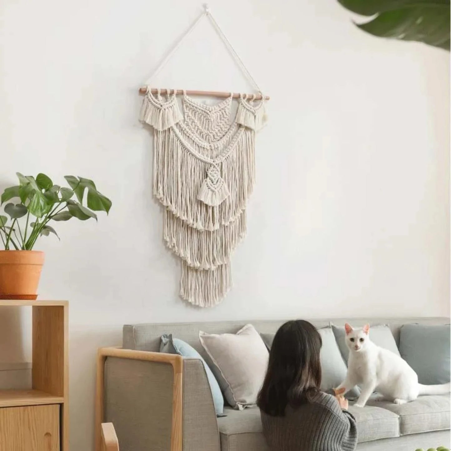 Boho Macrame Wall Hanging