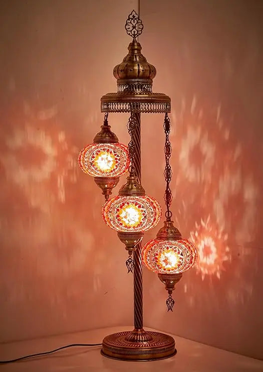 Turkish Moroccan Mosaic Lamp