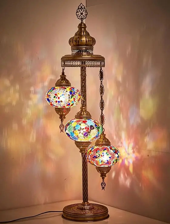 Turkish Moroccan Mosaic Lamp