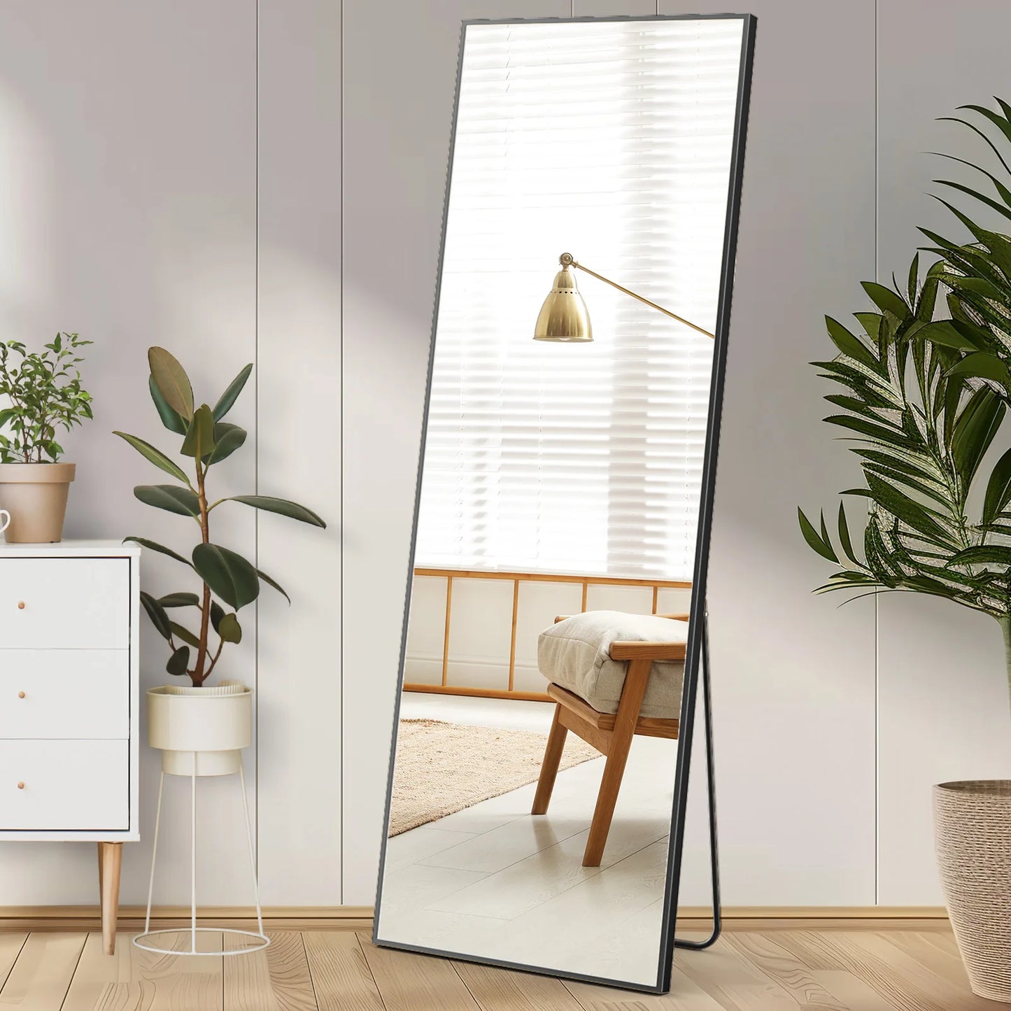 Aluminum  Alloy Frame Full Length Mirror