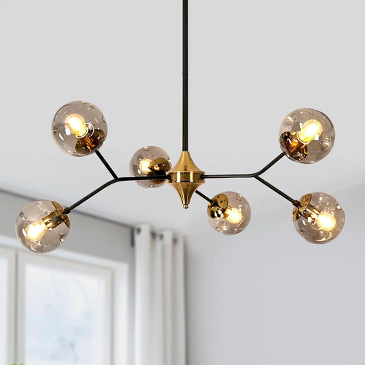 Glass Sputnik Chandelier