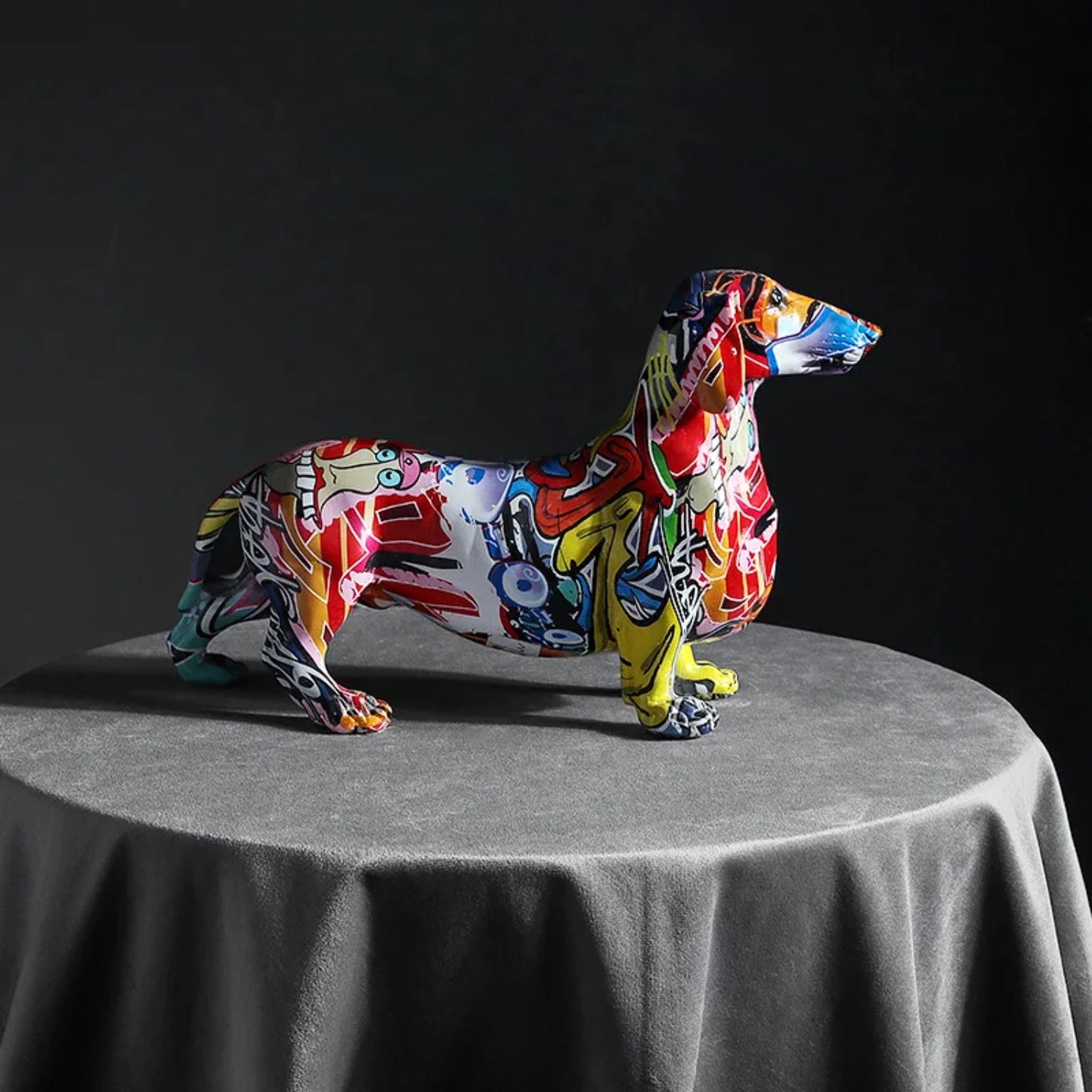 Dachshund Dog Sculpture