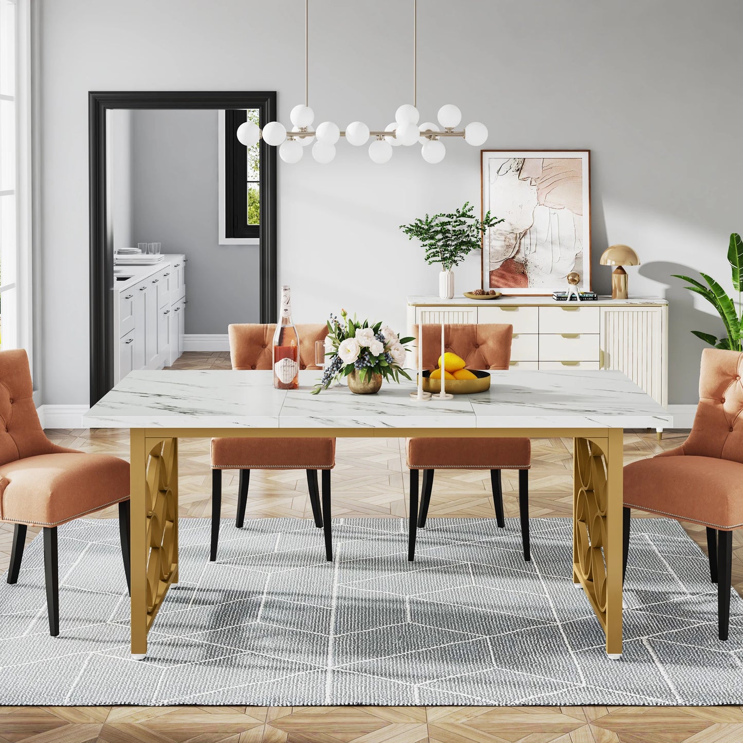 Marble Dining Room Table