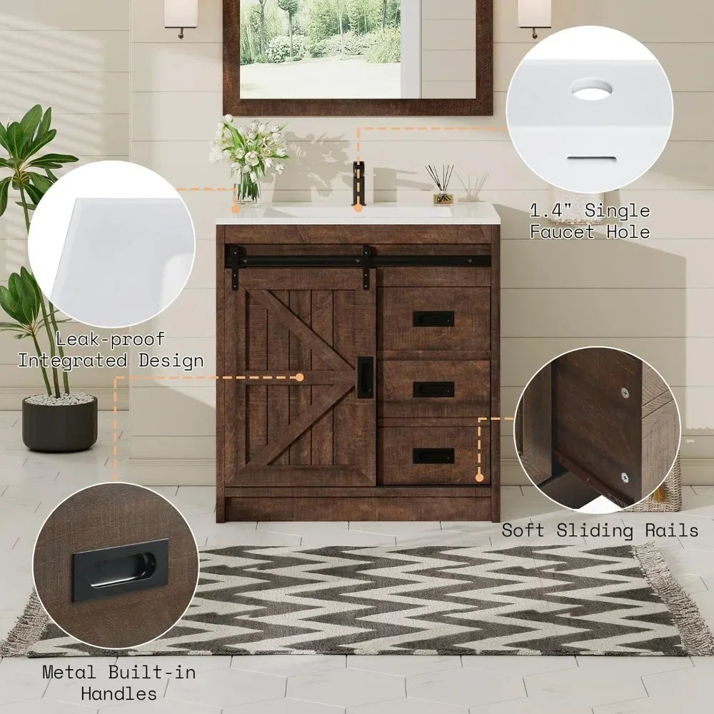 Farmhouse Bathroom Vanity