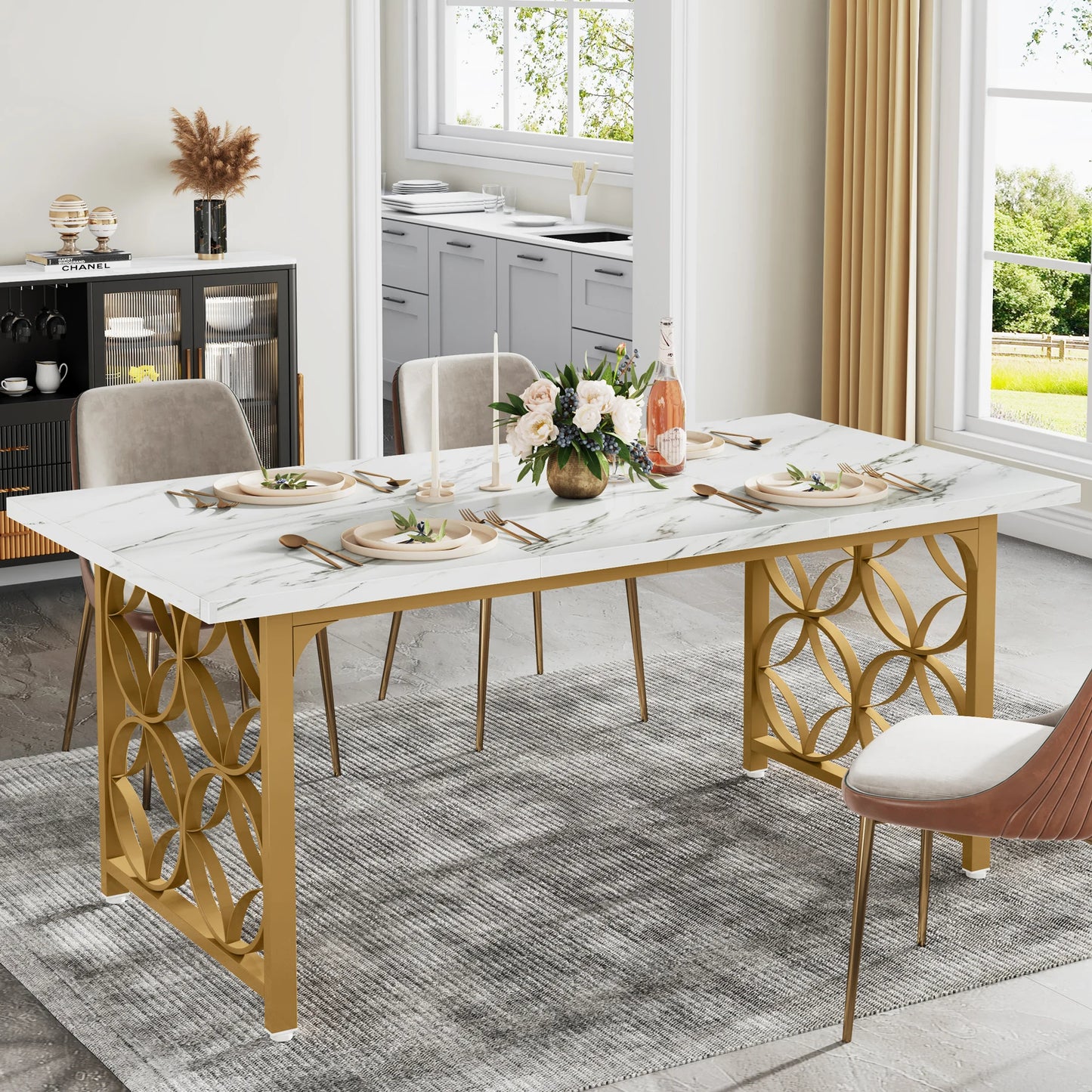 Marble Dining Room Table