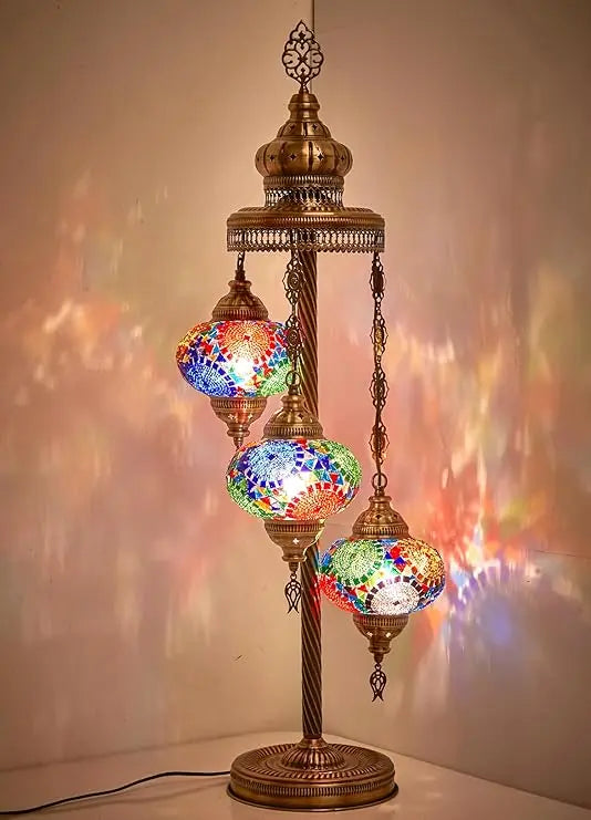 Turkish Moroccan Mosaic Lamp