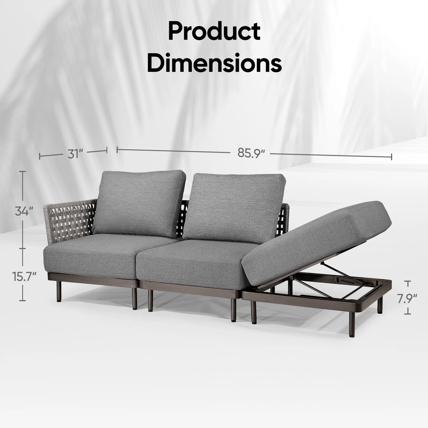 Outdoor Modular Sectional Sofa