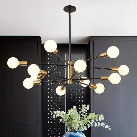 Modern Chandelier with 12 Lights