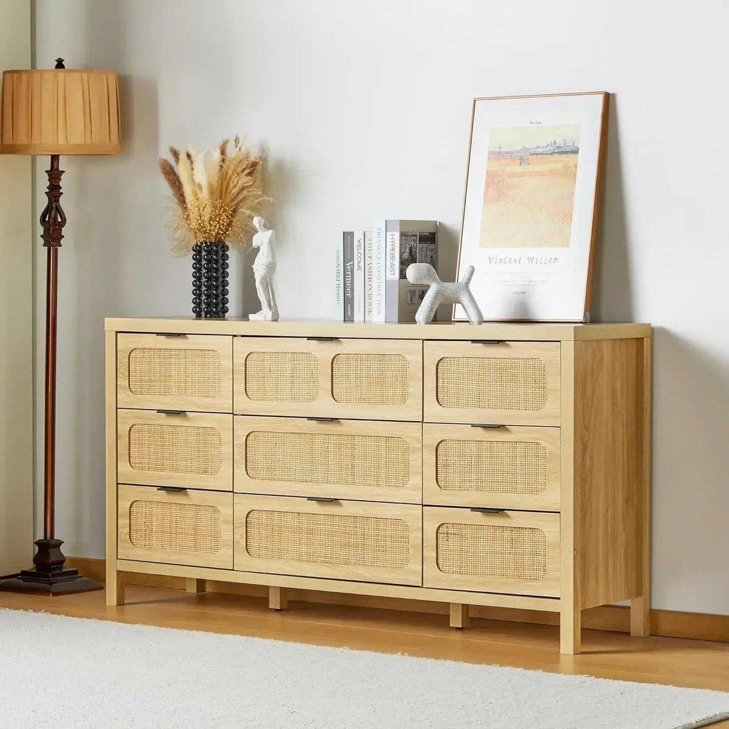 Rattan Dresser