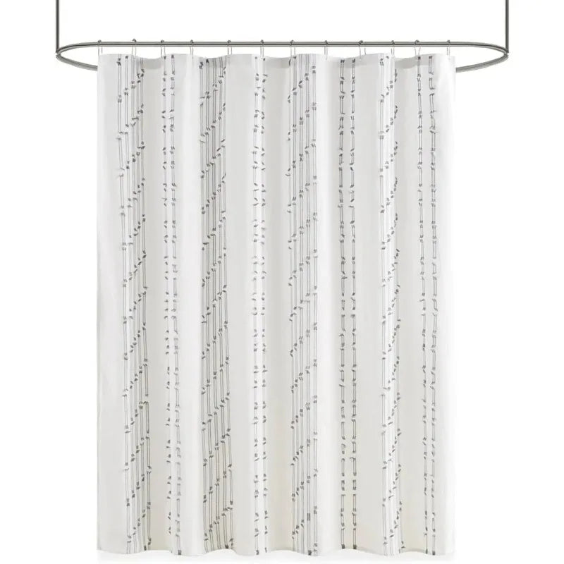 Tufted Chenille Shower Curtains