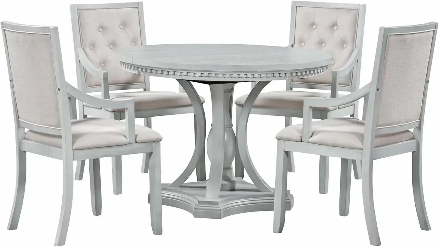 5-piece Wooden Dining Set