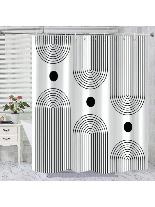 Mid-Century Shower Curtain