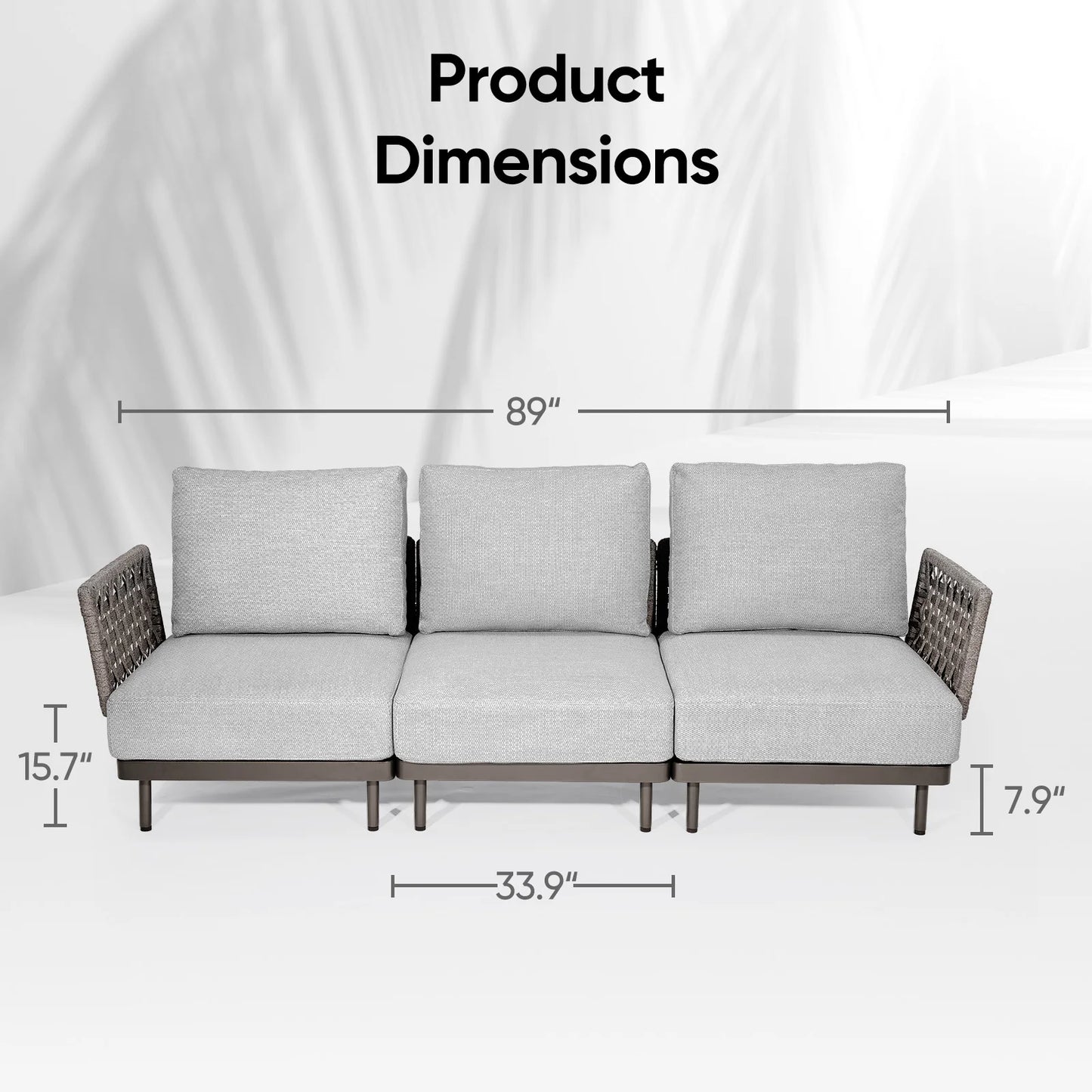 Outdoor Modular Sectional Sofa