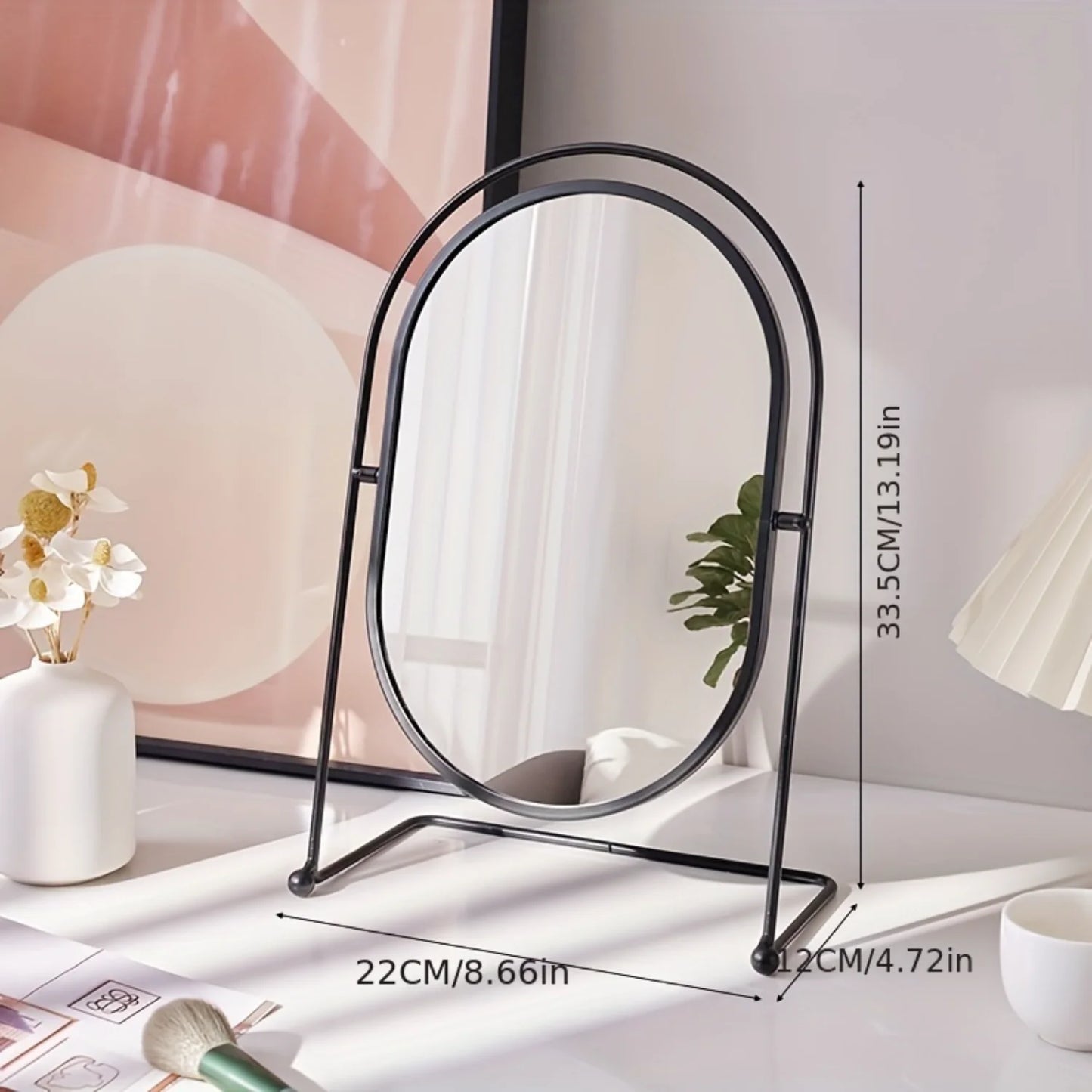 Oval Luxury Makeup Mirror