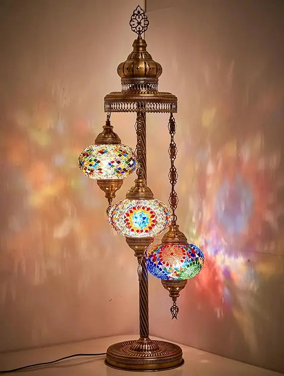 Turkish Moroccan Mosaic Lamp