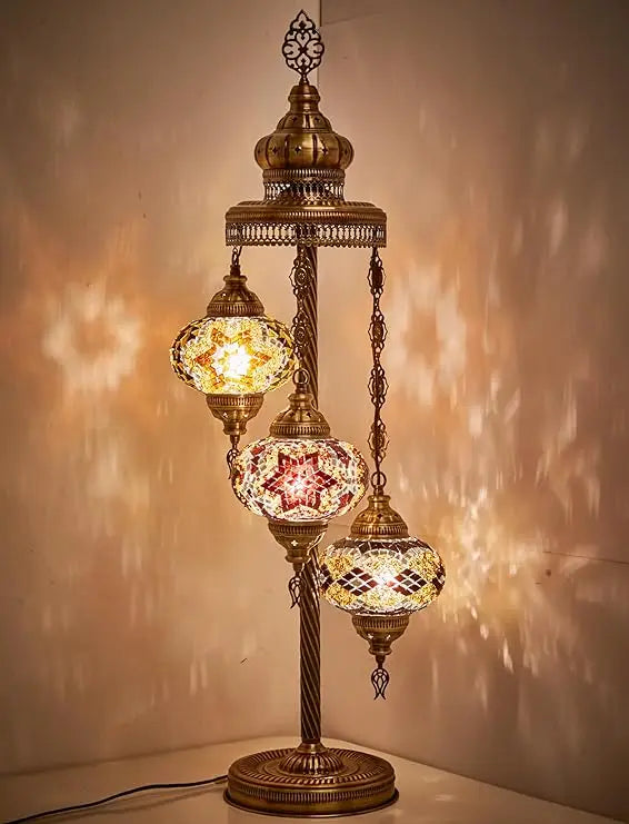 Turkish Moroccan Mosaic Lamp