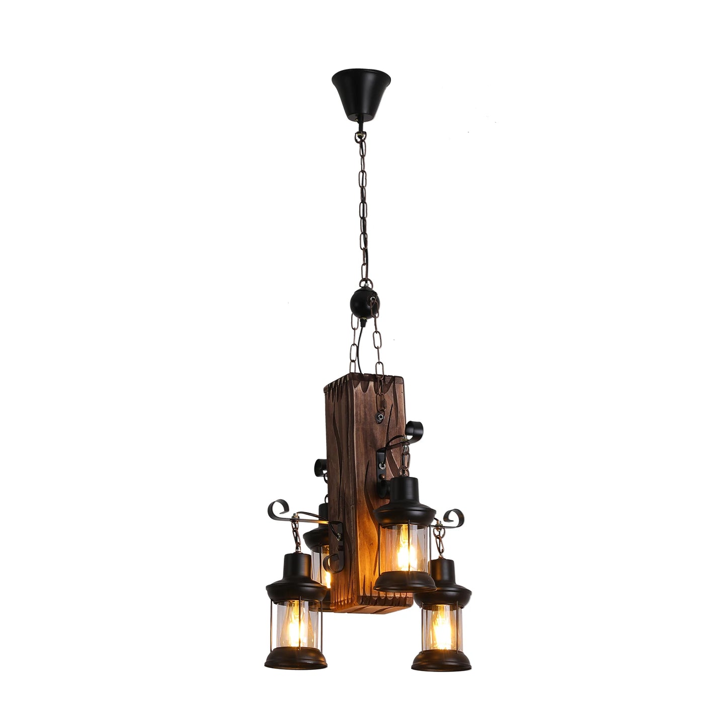 Wooden Chandelier