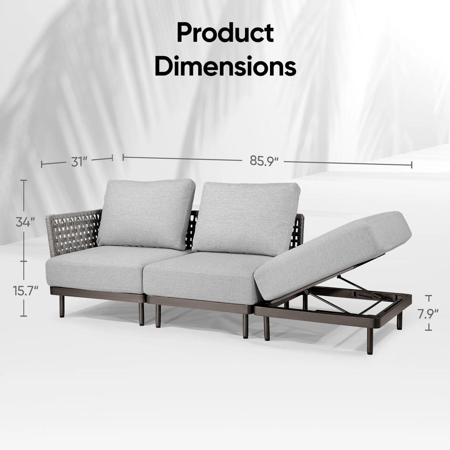 Outdoor Modular Sectional Sofa