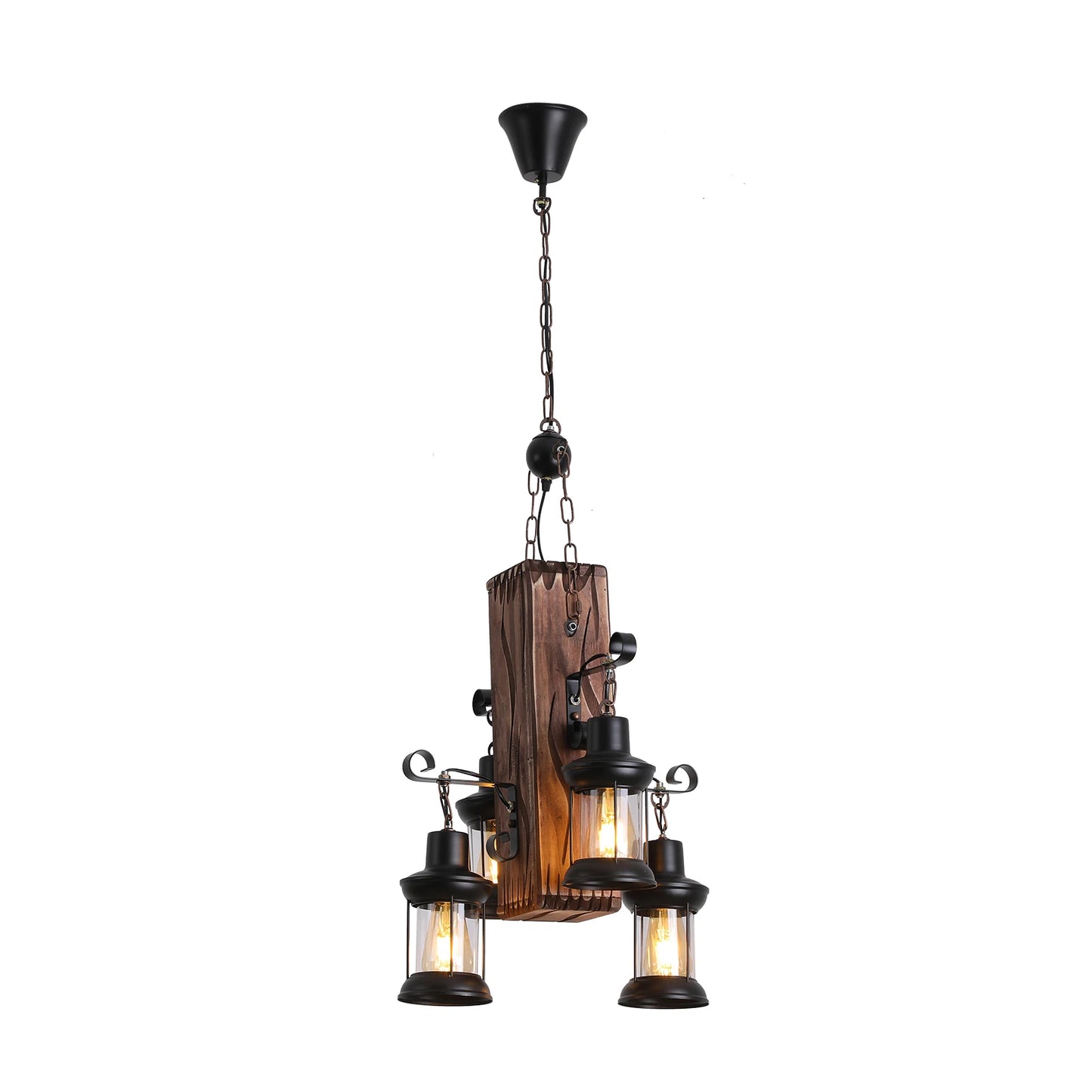 Wooden Chandelier