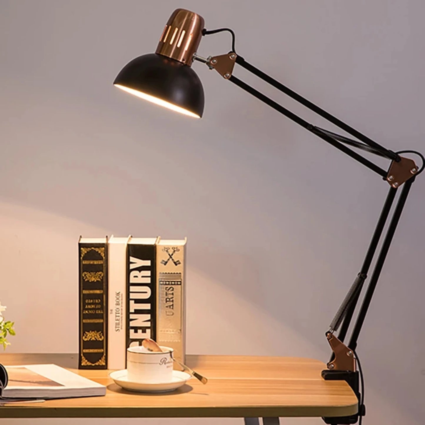 Adjustable Clamp Vintage Desk Lamp