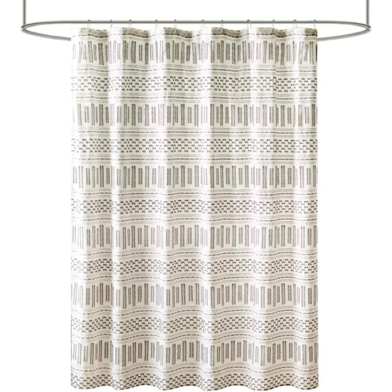 Tufted Chenille Shower Curtains