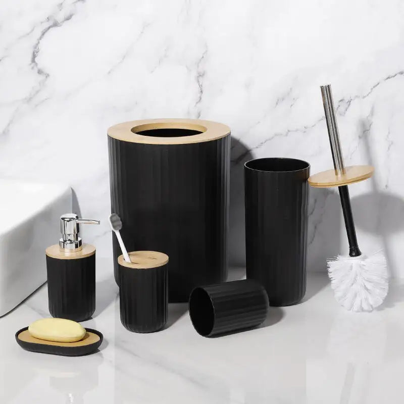 Bamboo Bath Decor Kit