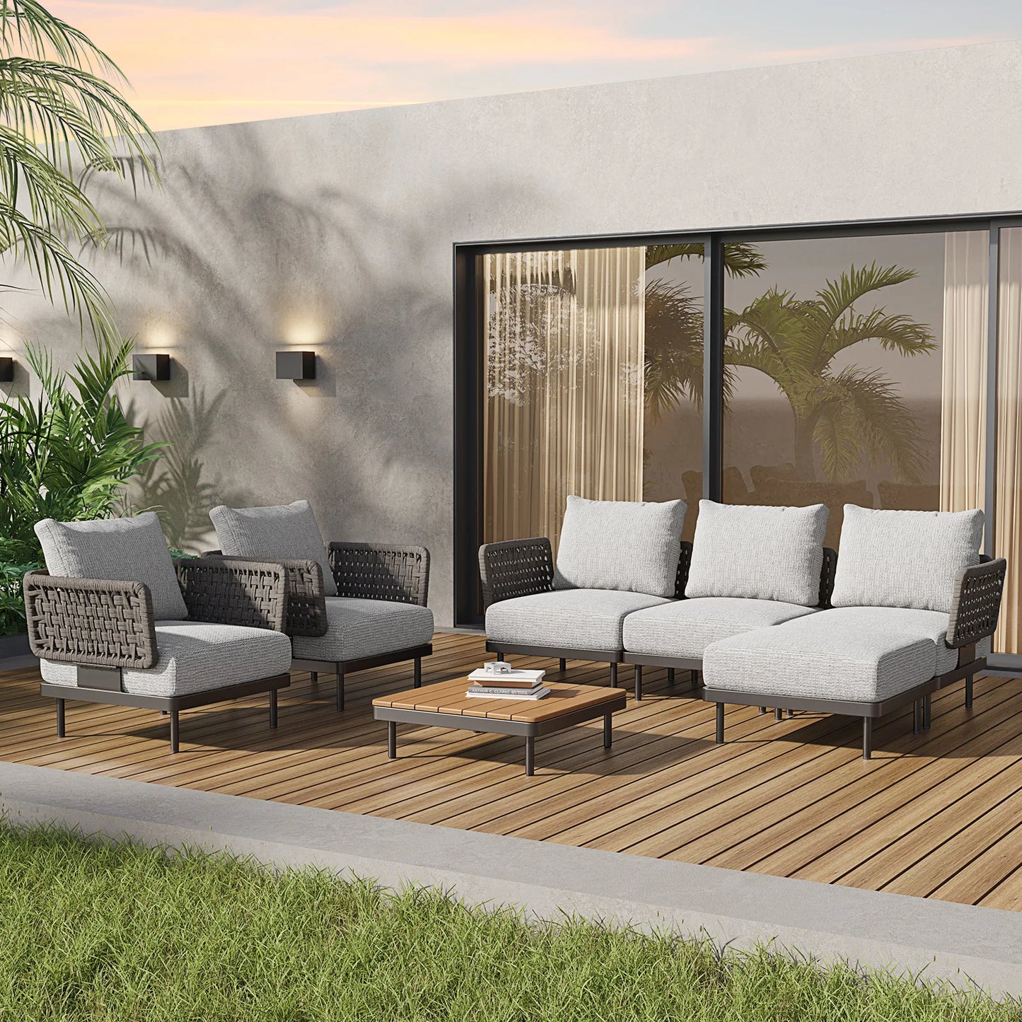 Outdoor Modular Sectional Sofa