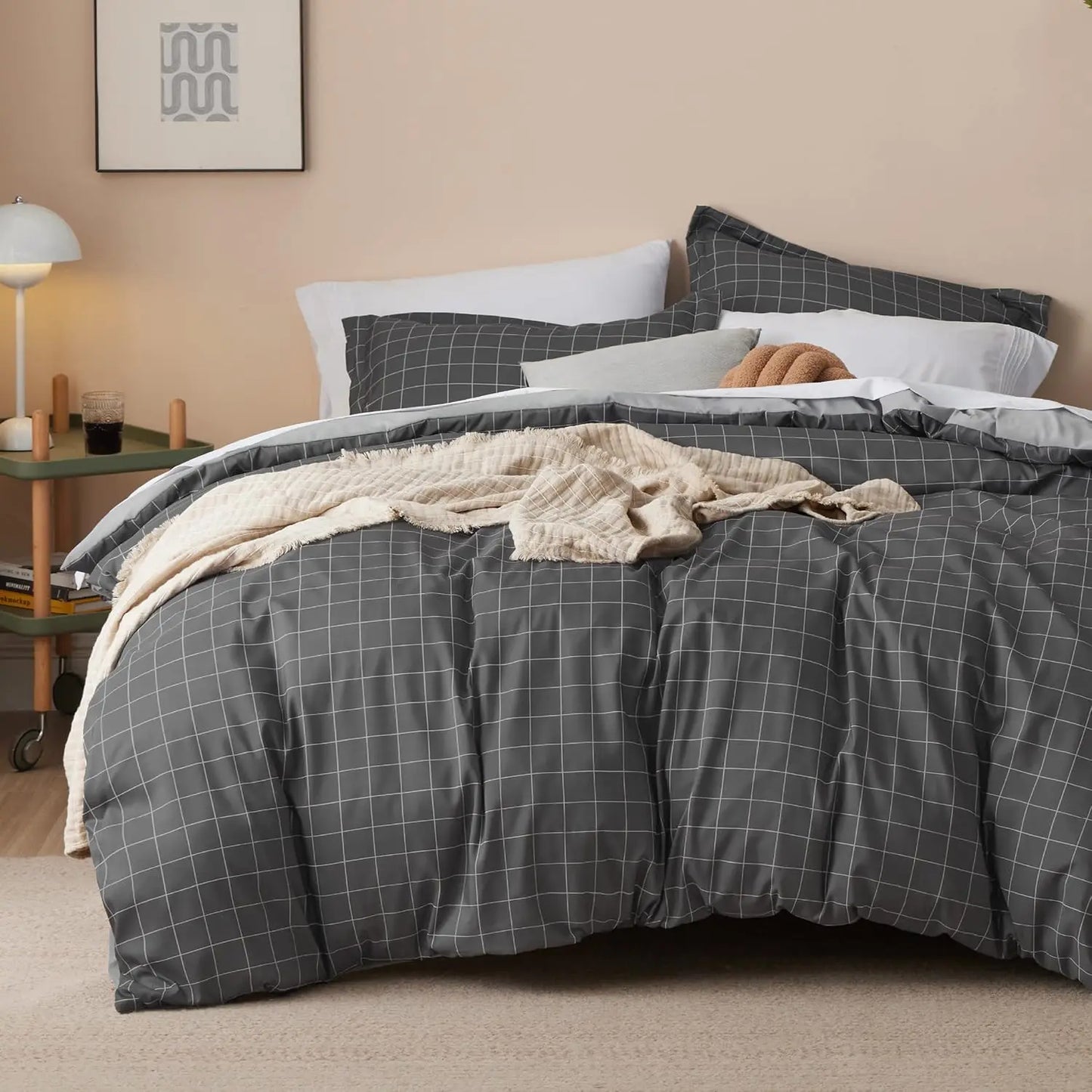 Plaid Duvet Cover