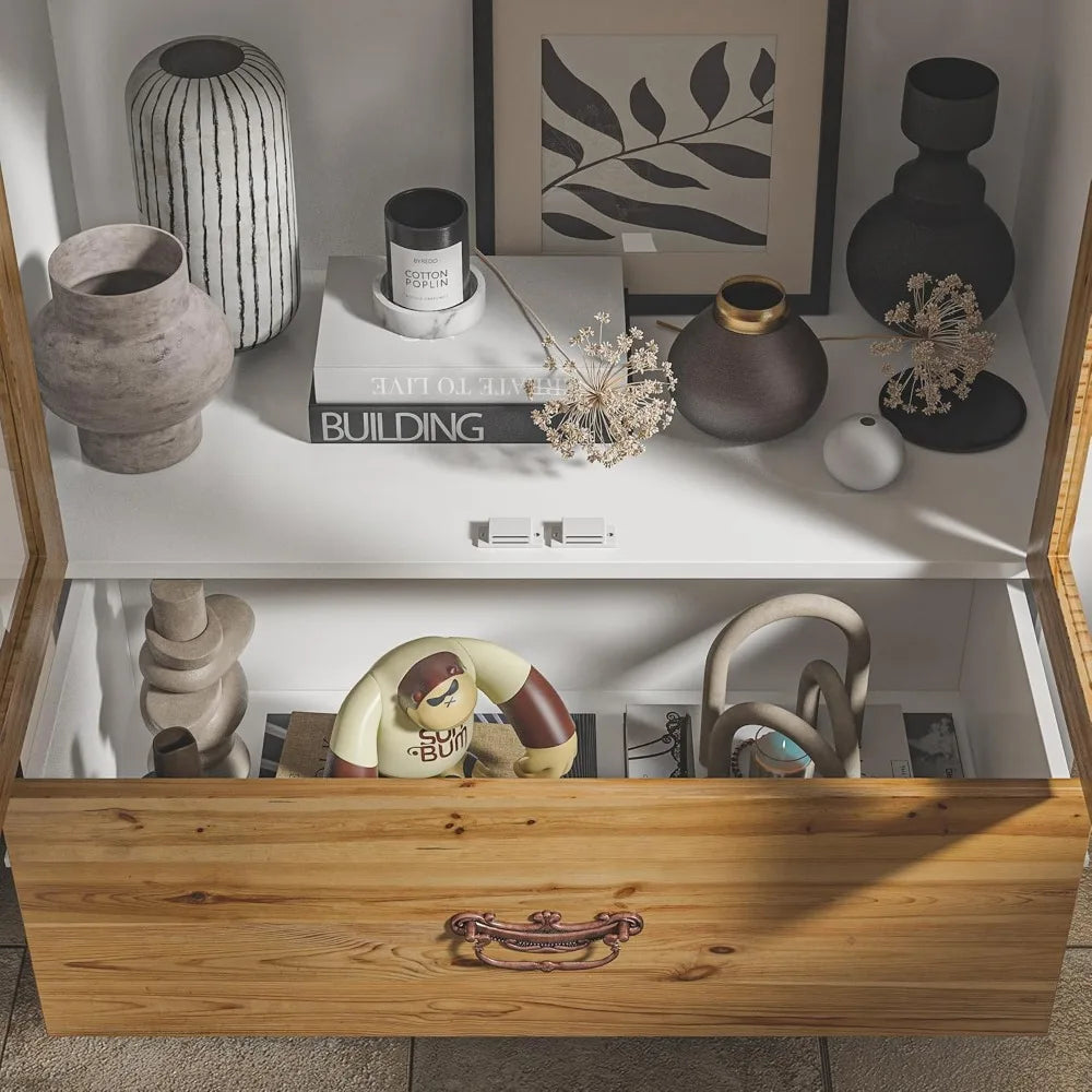 Bookshelf with Doors and Drawer