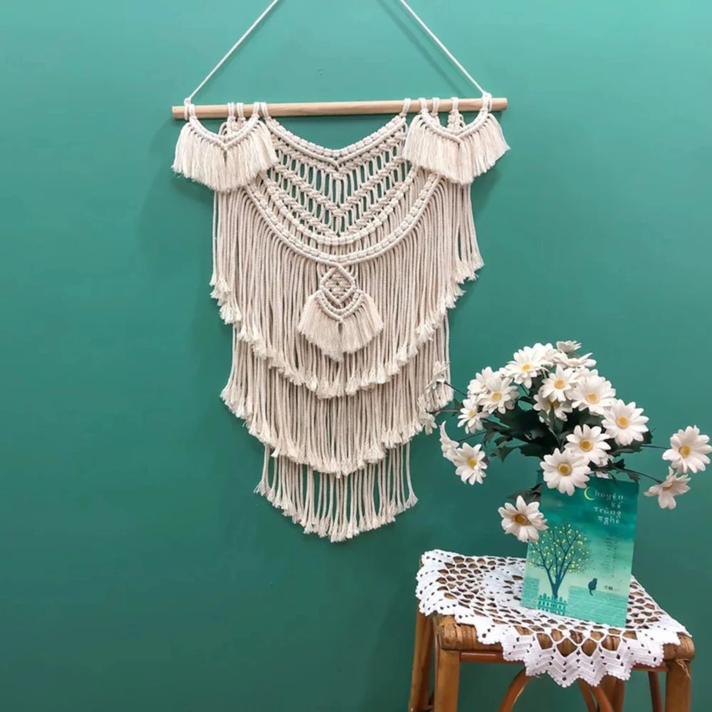 Boho Macrame Wall Hanging