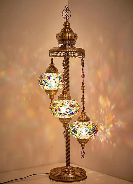 Turkish Moroccan Mosaic Lamp